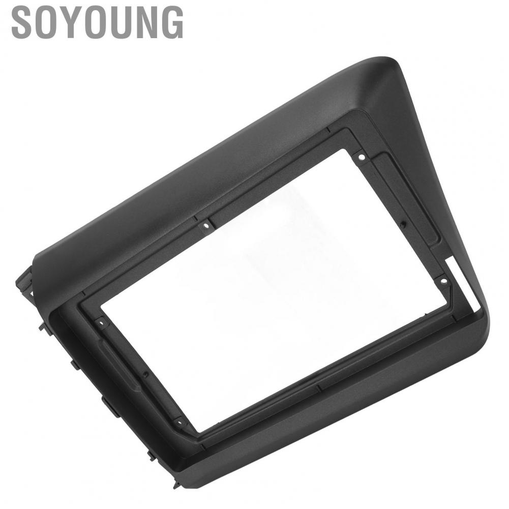 Soyoung 9 Inch Car Dash Fascia   Panel Frame Plug and Play Fit for Honda CIVIC 2012-2015 Auto Accessories