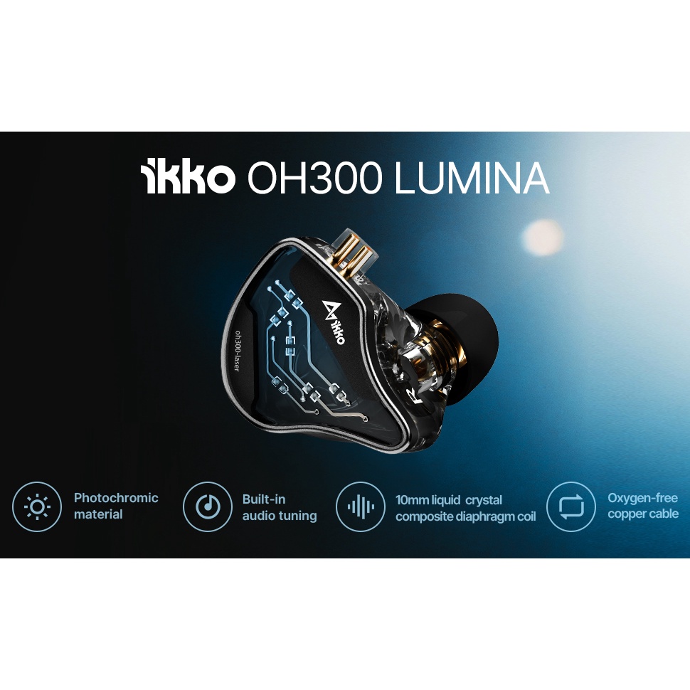 Tai Nghe iKKO OH300 Âm Thanh HIFI Sống Động Jack Cắm 32 0.78mm Cao Cấp