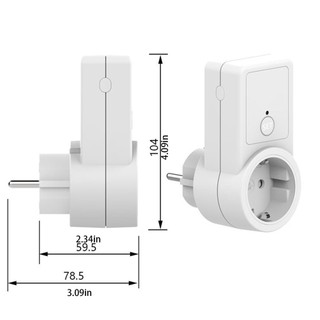 Universal Power Socket Mini Smart EU RF 433mhz Wireless Remote Control