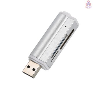 Đầu Đọc Thẻ Nhớ Mini USB 2.0 Cho SD / SD / TF / Ms Duo / Micro Ms (M2) / Ms Pro Duo [19]