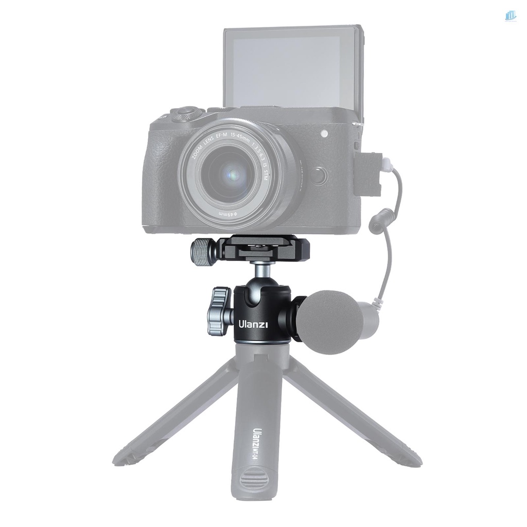 Đầu Bi Thông Minhwatchinone Ulanzi U-80L Arca Swiss 1 / 4 Inch Tháo Gỡ Nhanh Cho Máy Ảnh DSLR Tải Trọng 10kg 10kg Chất Lượng Cao