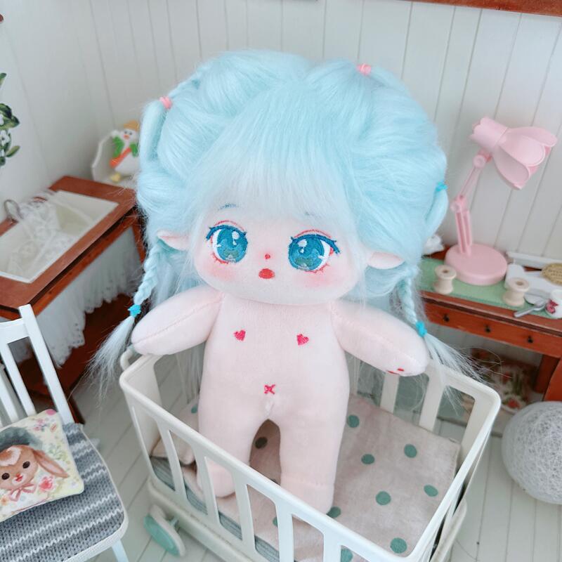 Búp Bê Nhồi Bông 20cm Kèm Quần Áo Chất Lượng Cao