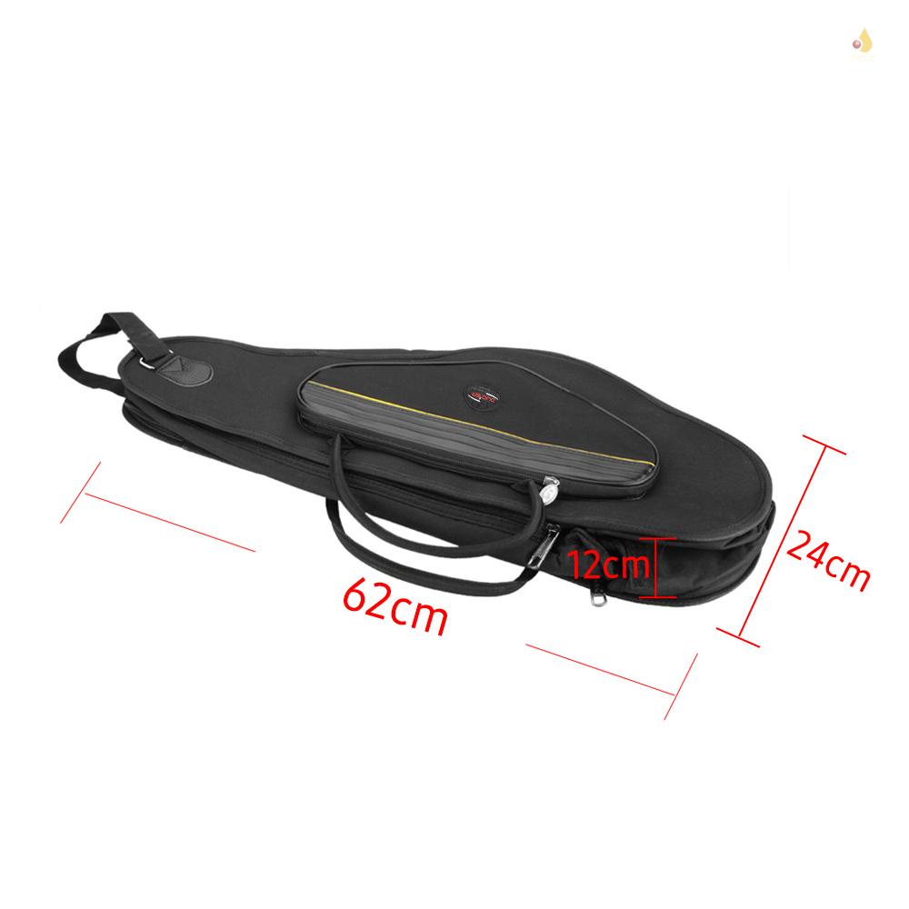 Túi Đựng Kèn Saxophone Alto Sax Saxophone 600D Bằng Vải Oxford Chống Thấm Nước Có Dây Đeo Vai Và Đệm Cotton 5mm