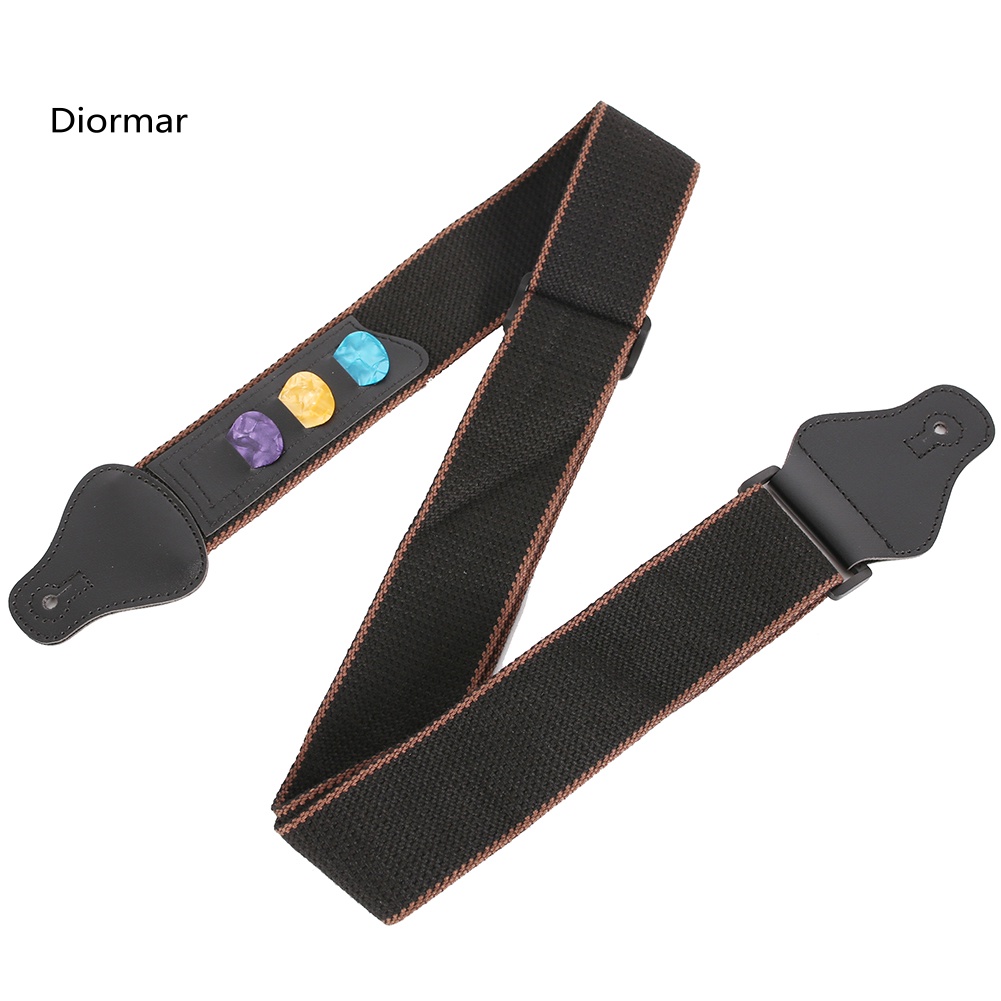 Dây Đeo Vai Có Thể Điều Chỉnh Được Kèm 3 Miếng Gảy Đàn Guitar