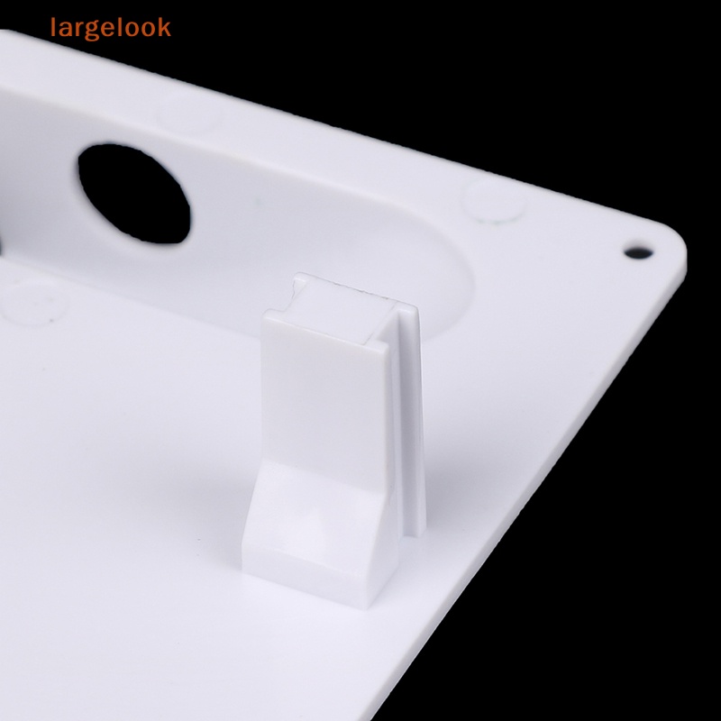 1 Cặp Khung Nhựa Bảo Vệ Động Cơ Servo Màu Trắng Cho Máy Bay Điều Khiển Từ Xa