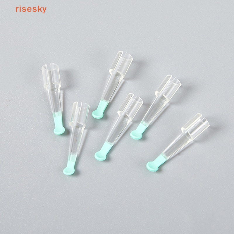 Set 4 / 5 Muỗng Silicone Thay Thế Vệ Sinh Tai Tiện Dụng