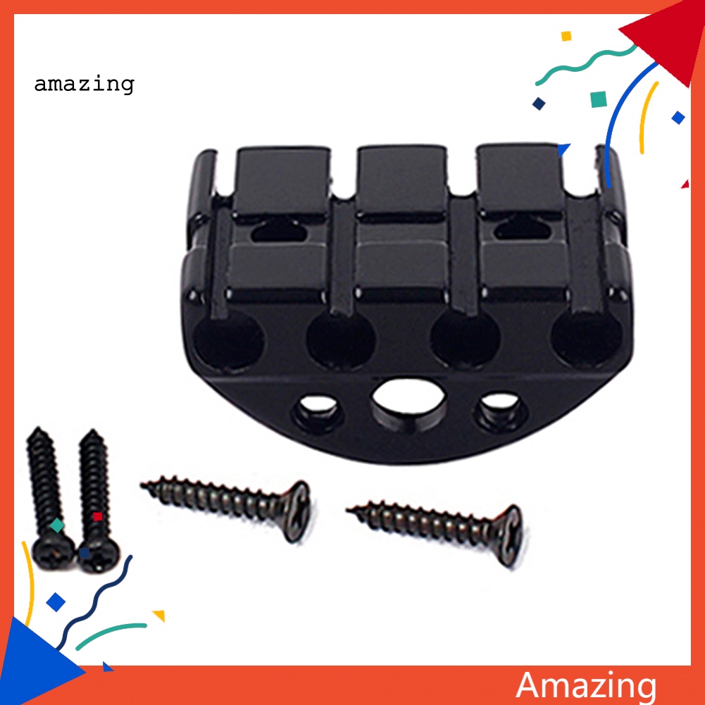 Bộ Ốc Vít Khóa Cầu Đàn Guitar Điện 4 Dây DIY Chuyên Dụng