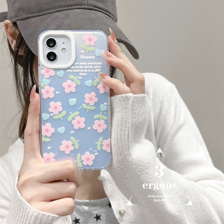 Ốp Điện Thoại Mềm Chống Sốc Màu Gradient Cho IPhone 14 13 12 11 Pro Max SE2020 X XR Xs Max 7 8 Plus