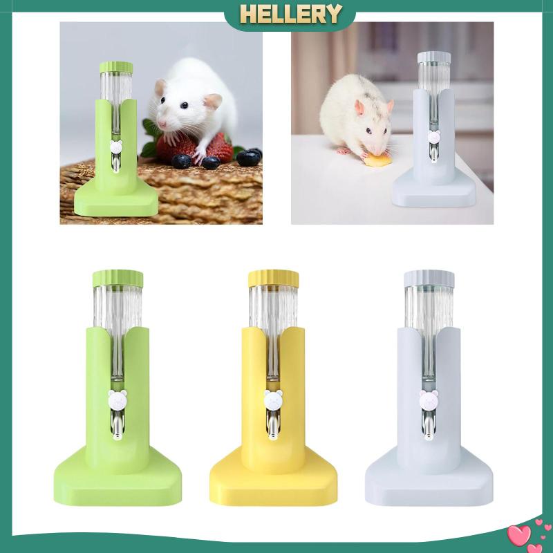 Bình Nước Di Động Kèm Giá Đỡ Có Thể Điều Chỉnh Chống Bụi Cho Hamster / Vẹt