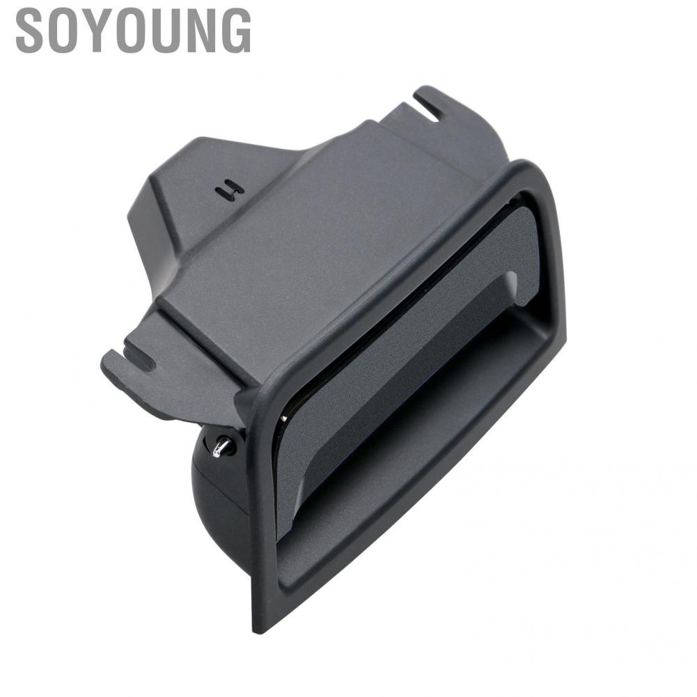 Soyoung [Ande Online] (Please use Fit for) (Remarks to send pictures when placing an order) OE: Suitable for Chevrolet 14-20 GMC central control armrest box lock accessories - matte black 22861304 22792217 qc