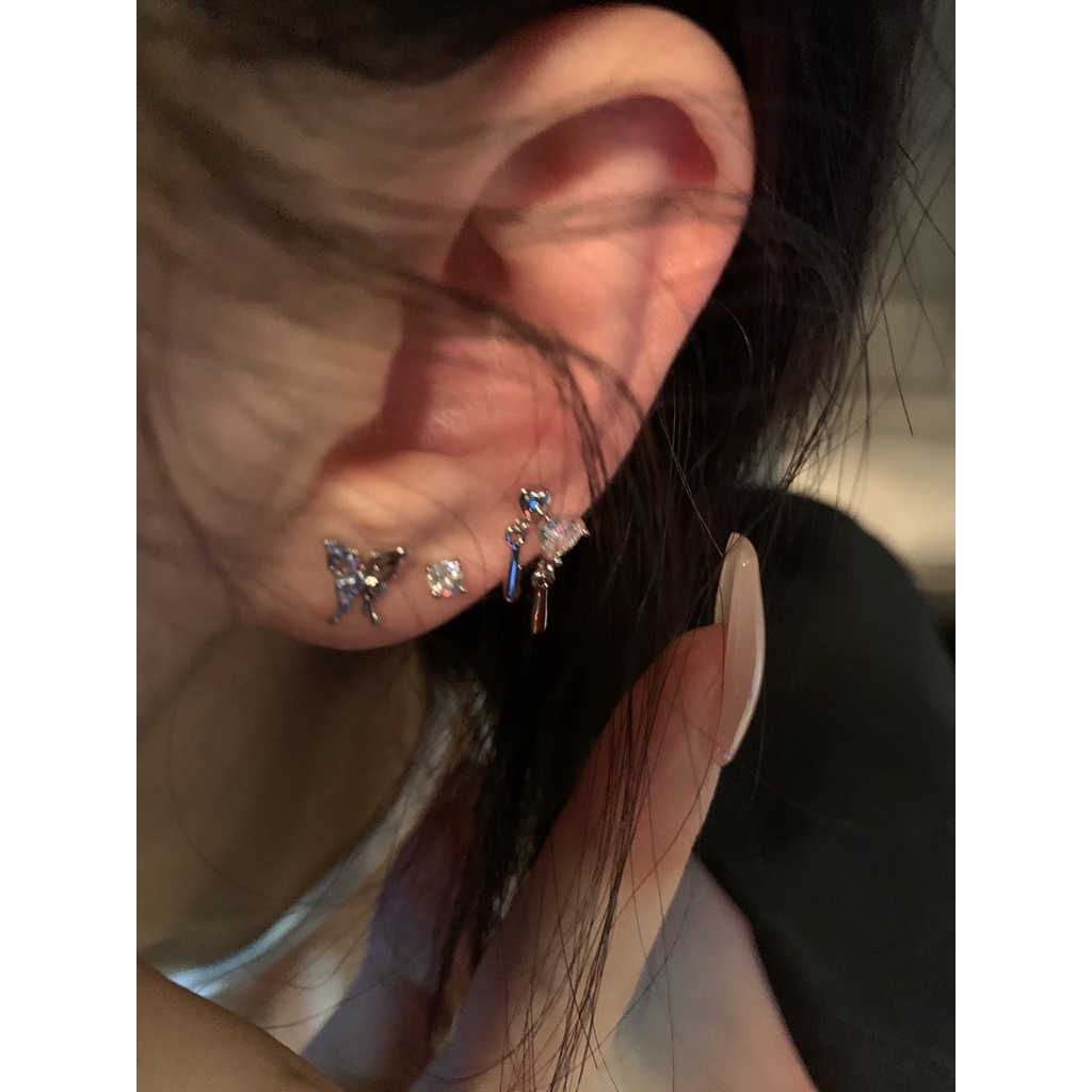 Bông Tai Hình Bướm Phong Cách Hàn Quốc Thời Trang Cho Nữ