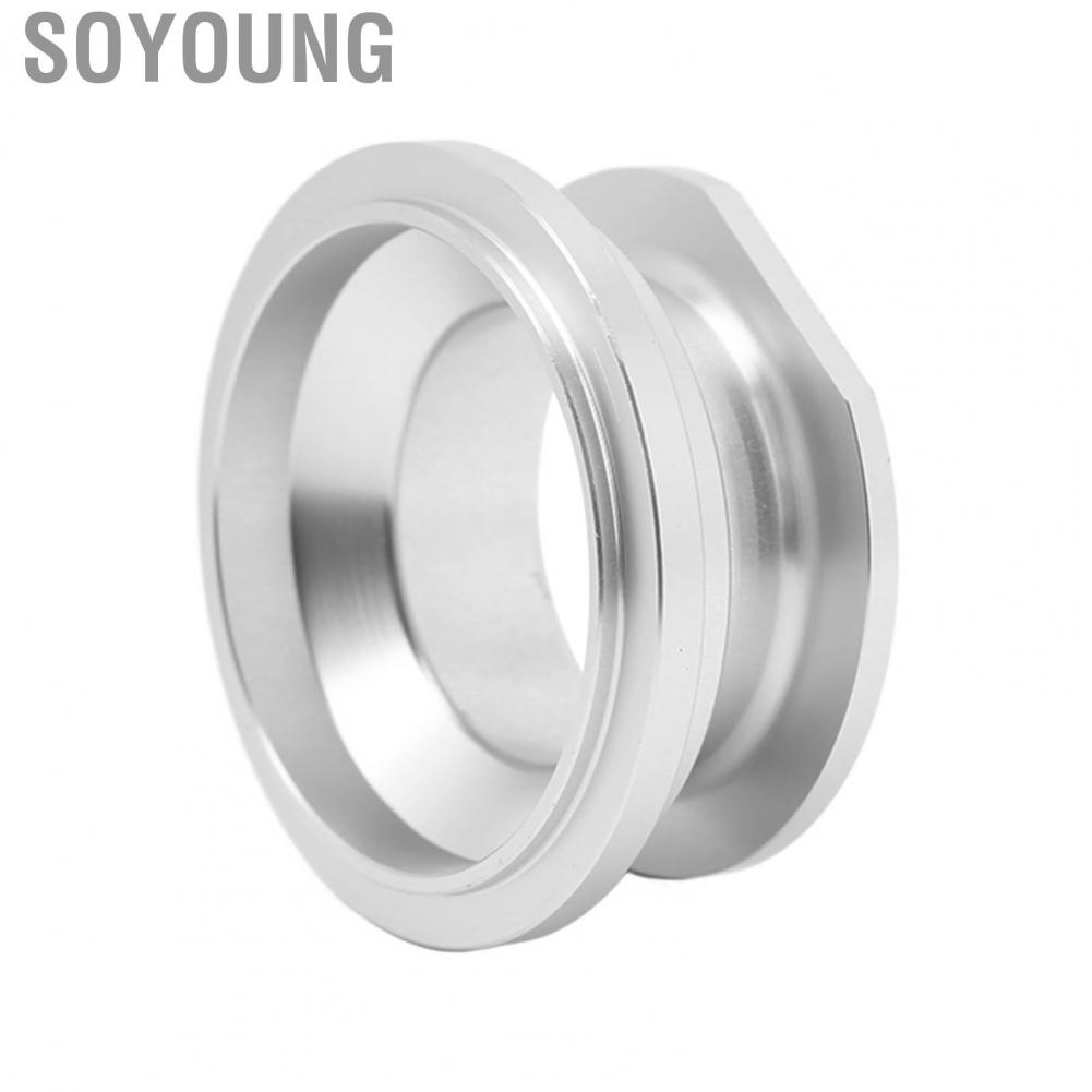 Soyoung Blow Off Valve Adapter  Durable Perfect Sealing Solid Construction BOV Flange for Hks Sqv To TiAL 50mm