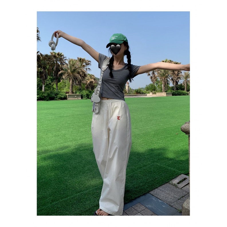 Áo Thun Ngắn Hở Vai Dáng Ôm Co Giãn Thời Trang Mùa Hè Phong Cách Hàn Quốc