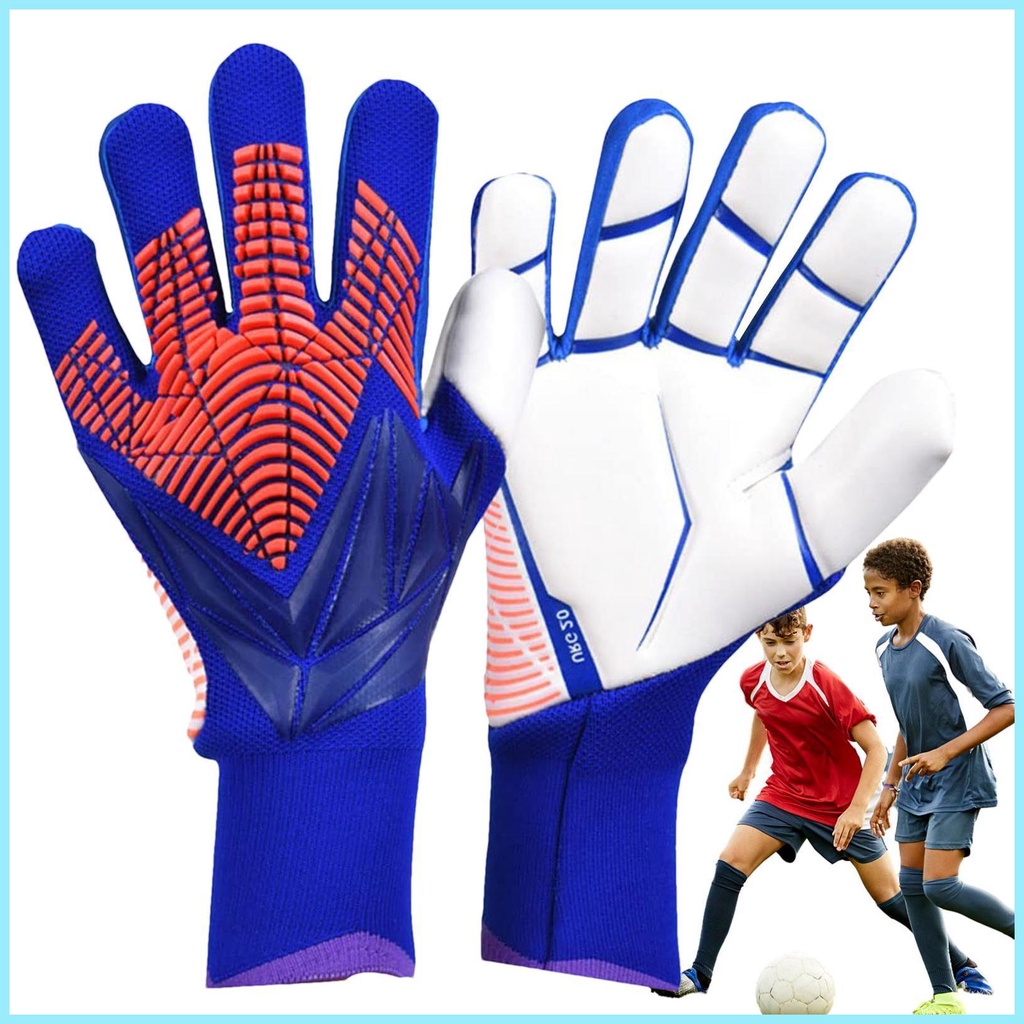Găng Tay Thủ Môn Bóng Đá Bằng Silicone Chống Trượt Cho Bé Trai