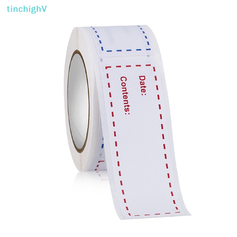 Set 150 Nhãn Dán Tự Dính Có Thể Tháo Rời Dùng Bảo Quản Thực Phẩm Trong Tủ Lạnh