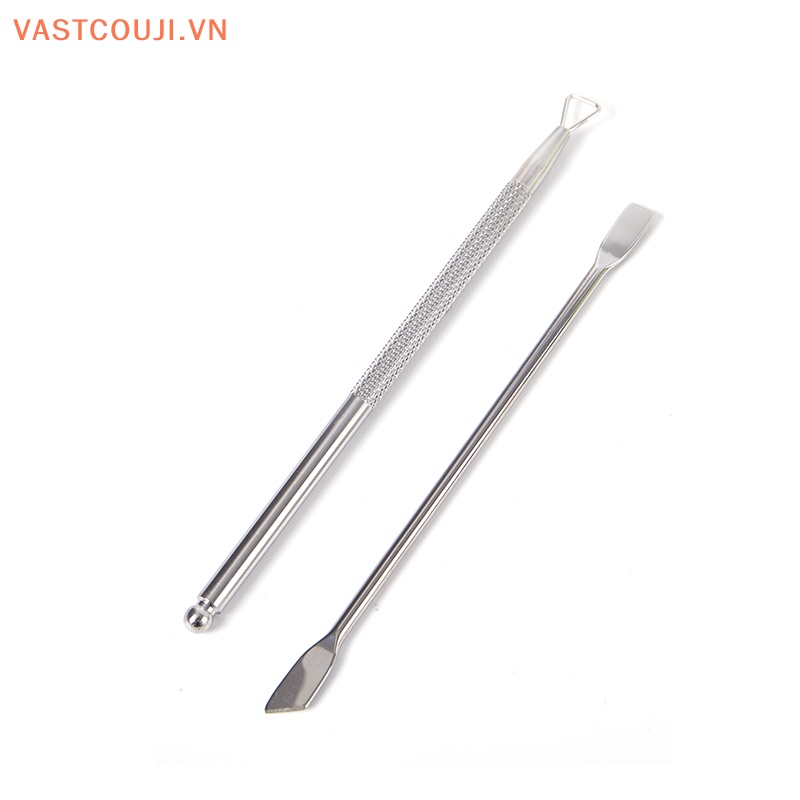 Muỗng Hai Đầu Bằng Thép Không Gỉ Chuyên Dụng Cho Làm Móng