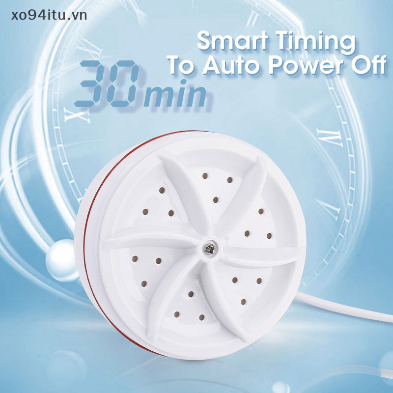 Máy Giặt Mini Sử Dụng Sóng Siêu Âm Tiện Dụng Cho Gia Đình / Đi Du Lịch