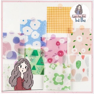Set 30 tờ 5-10 mẫu giấy can nền trang trí