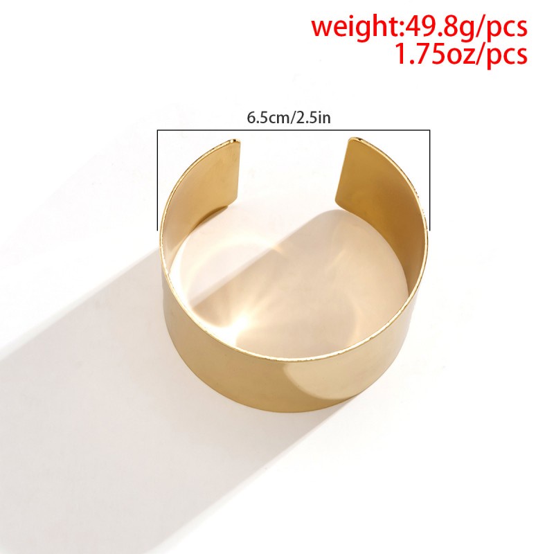 1 Vòng Tay Mặt Hình Học Phong Cách niche Bóng Bẩy Tối Giản Thời Trang Cho Nữ