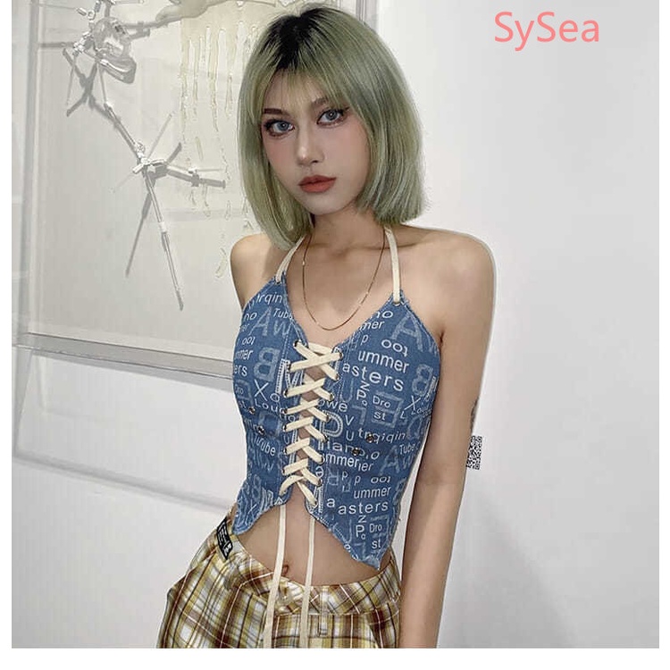 Áo Hai Dây Thiết Kế Quyến Rũ Thời Trang Theo Phong Cách Mỹ Cho Nữ