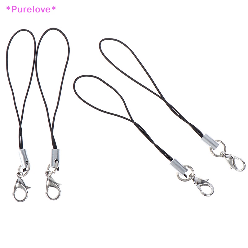 Set 10 Dây Móc Khóa USB Màu Đen Mới