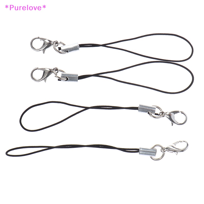 Set 10 Dây Móc Khóa USB Màu Đen Mới