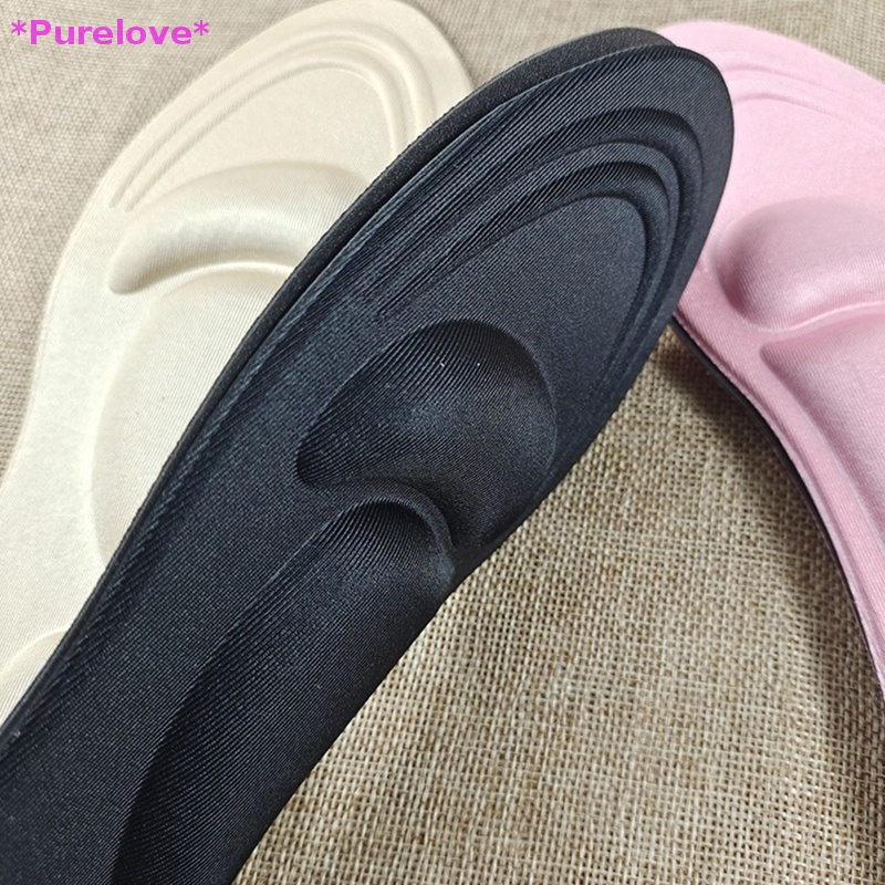 Cặp Đệm Lót Giày 4D Thoáng Khí Giảm Đau Tiện Dụng Mới