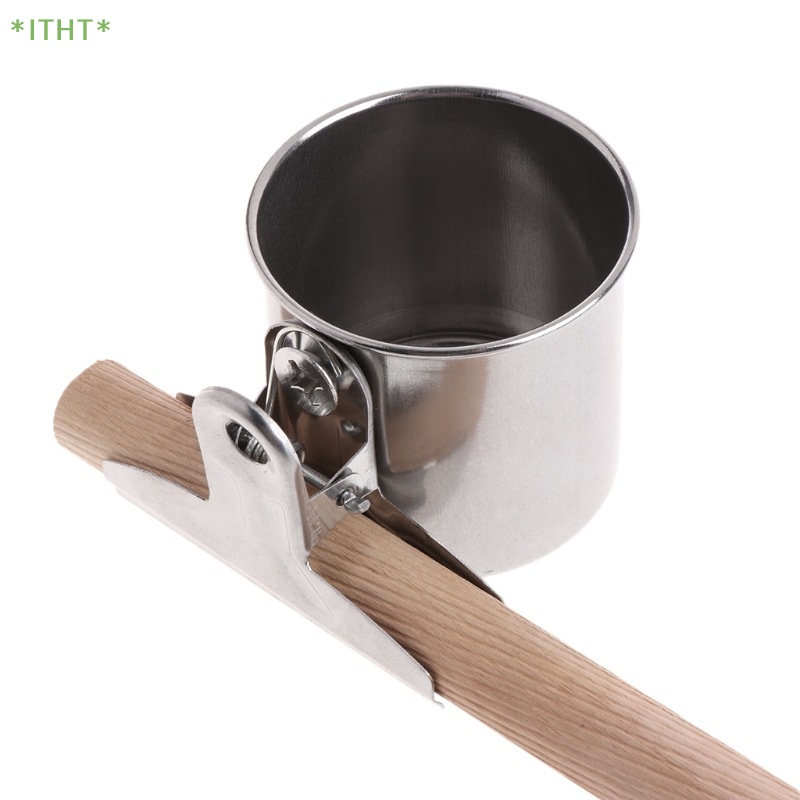 Tô Đựng Thức Ăn Nước Uống Hình Tròn Bằng Thép Không Gỉ Dành Cho Chim Vẹt Mới