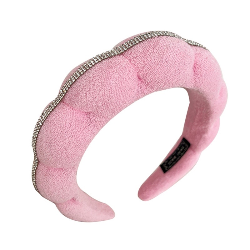 Flgo Băng Đô Cài Tóc Bằng Xốp Đính Đá Thời Trang Dành Cho Thanh Thiếu Niên