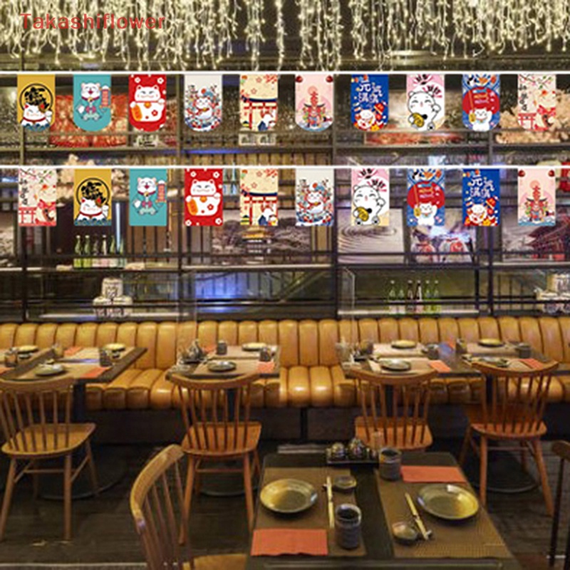 Dây Treo Trang Trí Sushi / Nhà Hàng Hình Mèo May Mắn Phong Cách Nhật Bản