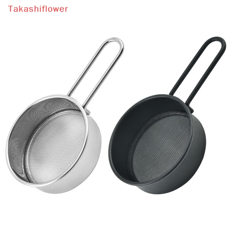 (Takashiflower) Rây Bột Bằng Thép Không Gỉ Có Tay Cầm