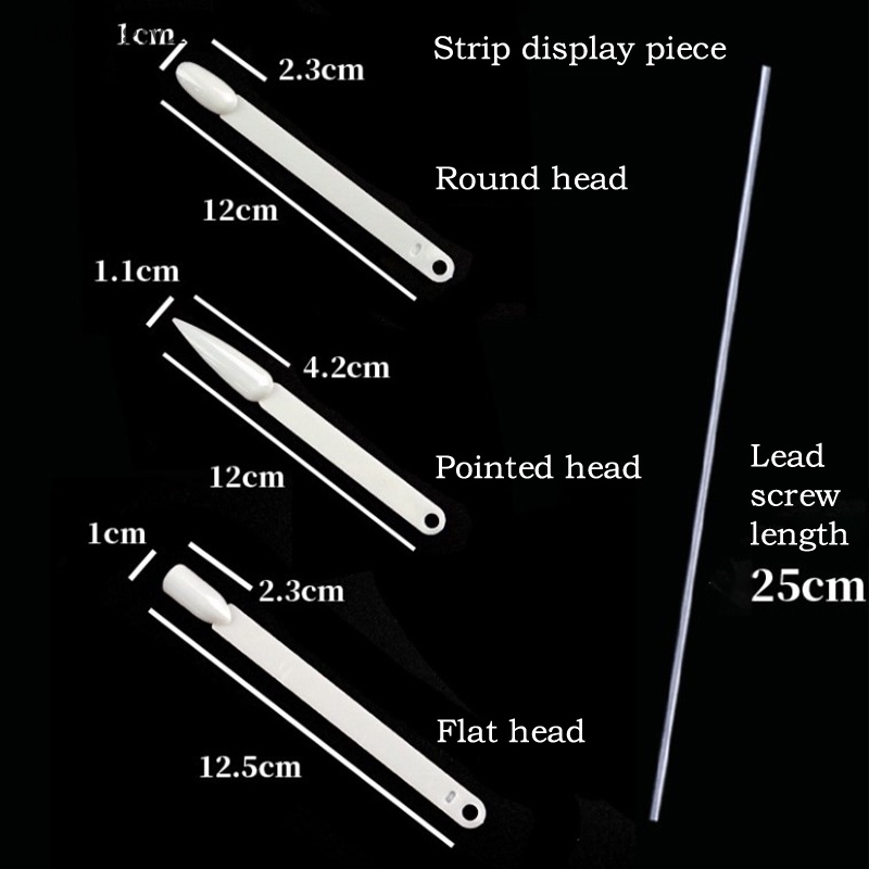 Giá Đỡ Trưng Bày Móng Tay Giả Hình Xoắn Ốc 120 Màu