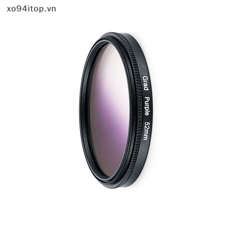 Kính Lọc Máy Ảnh 52mm Màu Gradient Tùy Chỉnh Tiện Dụng Cho Điện Thoại