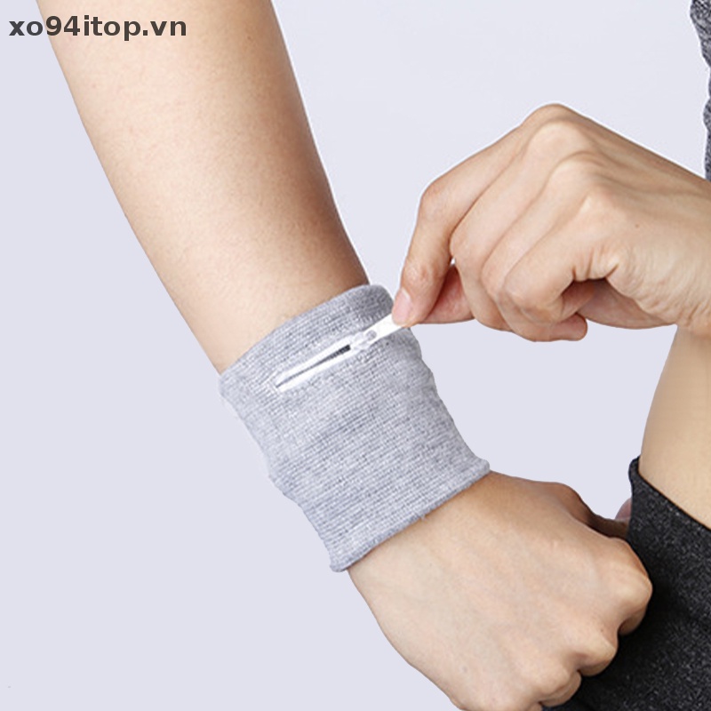 Băng Đeo Cổ Tay Thoáng Khí Thấm Hút Mồ Hôi Tiện Dụng Khi Chơi Thể Thao / Chạy Bộ Cho Nam Và Nữ