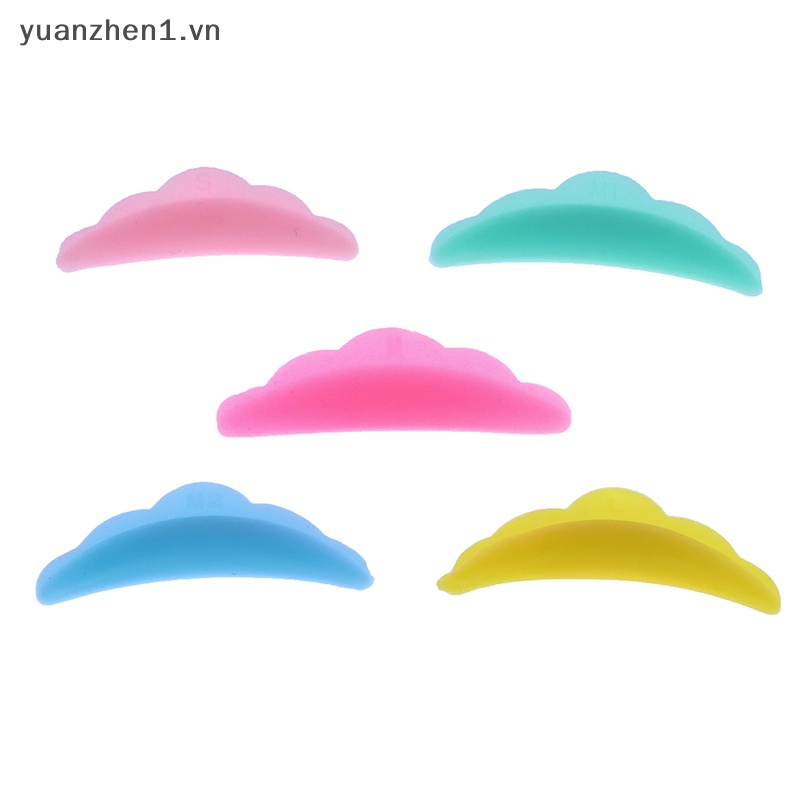 Set 6 Cặp Đệm Silicone Hỗ Trợ Nâng Lông Mi Tiện Dụng