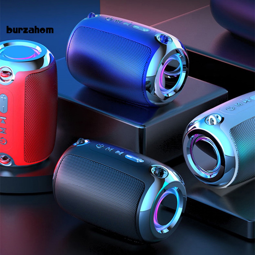 Loa Bluetooth Không Dây Âm Thanh Siêu Trầm Đa Năng Có Đèn LED RGB Cho Xe Hơi