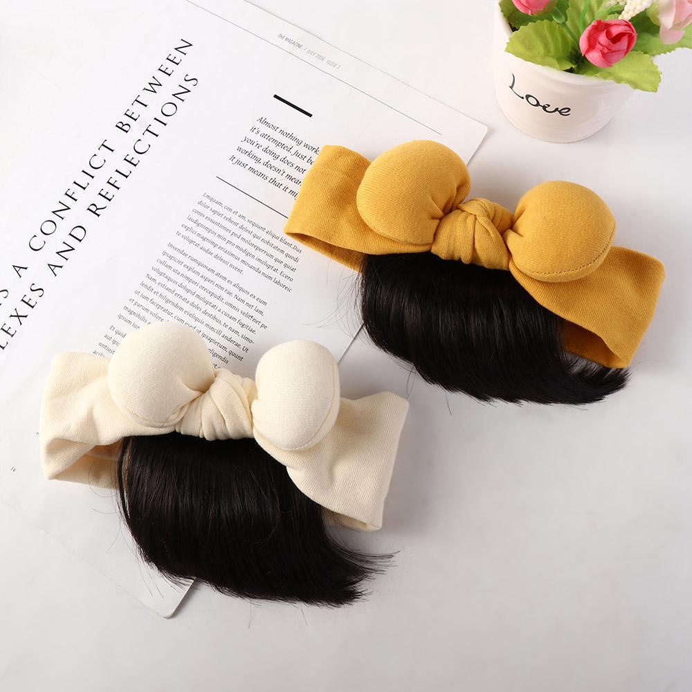 Băng Đô Cài Tóc Bằng Sợi Tổng Hợp Chất Lượng Cao Thời Trang Cho Bé Gái
