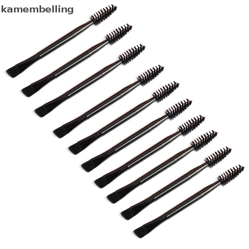 Set 10 Cọ Kẻ Mắt Và Lông Mày Hai Đầu Thương Hiệu Koujing