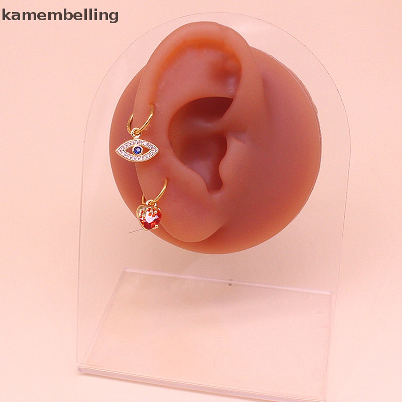 Kamembelling Khuyên Xỏ Mũi / Tai Đa Năng Hình Cánh Bướm / Trái Tim Bằng Thép Không Gỉ