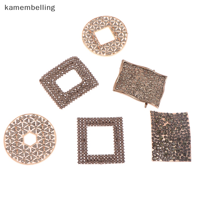 1 Cặp Phụ Kiện Kẹp Giày Cao Gót Đính Đá Cho Cô Dâu