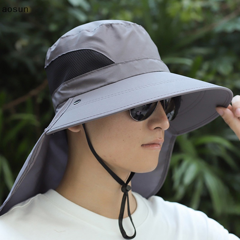 Aosun Mũ Lưỡi Trai Chống Nắng Tia UV Dùng Đi Câu Cá / Leo Núi Mùa Hè Cho Nam Và Nữ