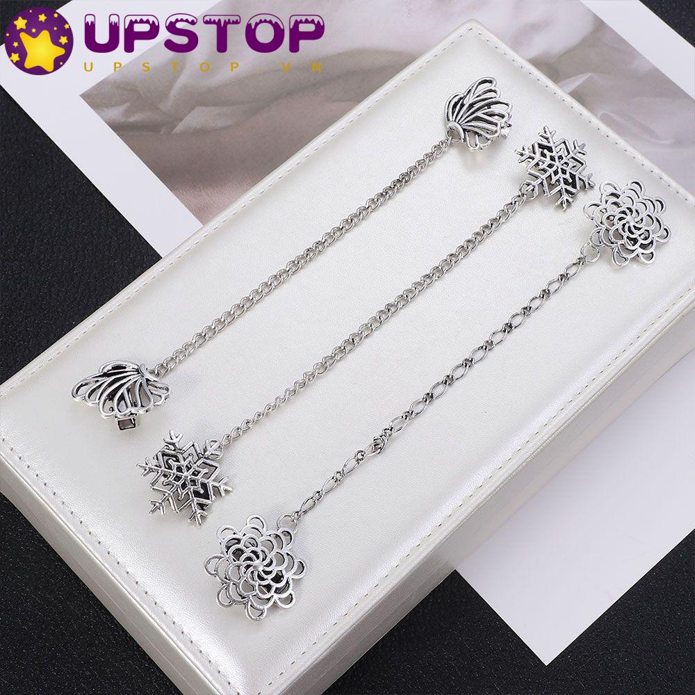 Upstopvn Kẹp Áo Sweater Hình Hoa Bướm Hợp Kim Tua Rua Làm Quà Tặng Cho Bé Gái