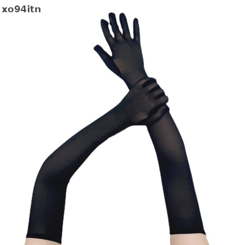 Găng Tay Ren Mỏng Trong Suốt Độ Co Giãn Cao Thoáng Khí Cho Nữ