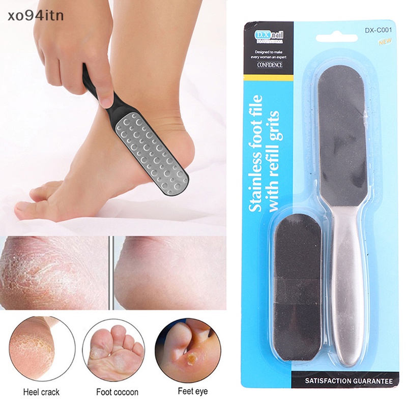 Dụng Cụ Dũa Loại Bỏ Da Chết Bằng Thép Không Gỉ tn Dành Cho Bàn Chân