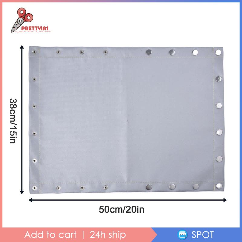 [Prettyia1] Thảm Lót Chịu Nhiệt Chống Cháy Dùng Cho Tiệc Nướng Bbq Ngoài Trời