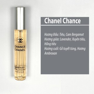 Nước hoa nữ mini channel chance 20ml nước hoa nữ thơm lâu dịu mát