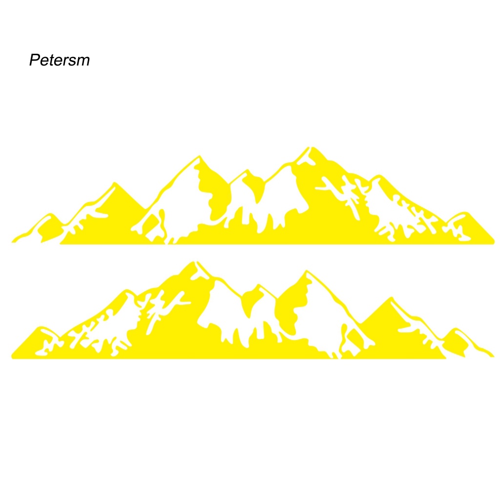 Set 2 Đề Can Dán Trang Trí Xe Hơi Chịu Nhiệt Độ Cao Tháo Rời Được Tiện Lợi