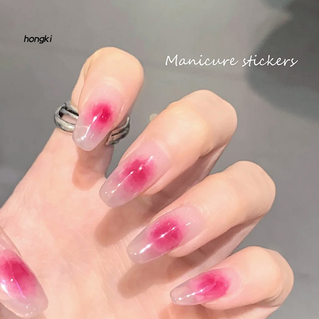 Miếng Dán Trang Trí Móng Tay 3D Hiệu Ứng Lấp Lánh Xinh Xắn