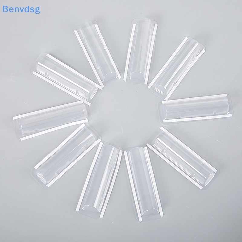 Set 10 / 50 Giá Đỡ Son Dưỡng Môi Bằng Nhựa Trong Suốt Hình Chữ Nhật