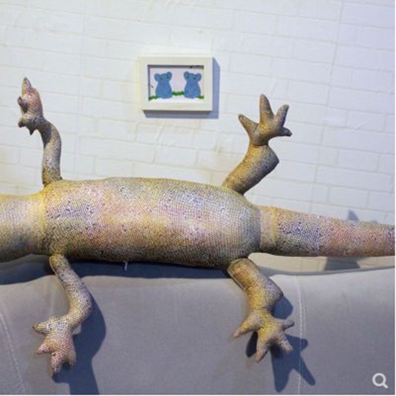 Thú Nhồi Bông Cotton Hình Thằn Lằn Hoạt Hình Sáng Tạo Vui Nhộn 6876